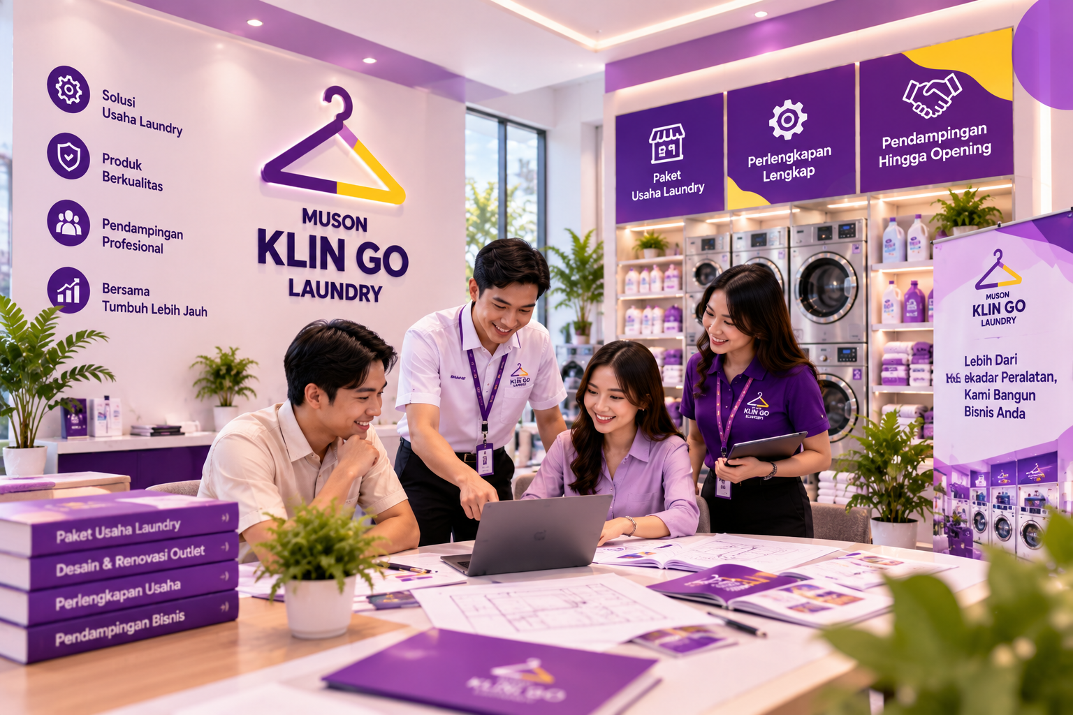 Kemitraan KlinGo Laundry